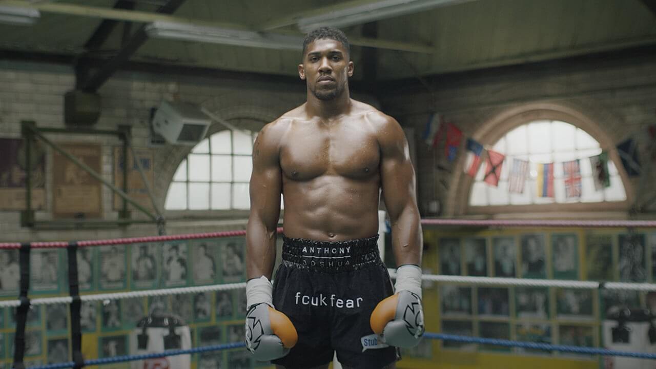 Anthony Joshua Gets Under Armour's Search for London's Future Athletes off  to Smashing Start