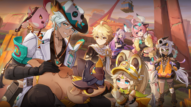 Genshin Rush #PlayGalaxy